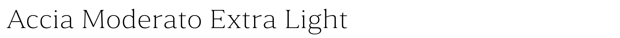 Accia Moderato Extra Light image